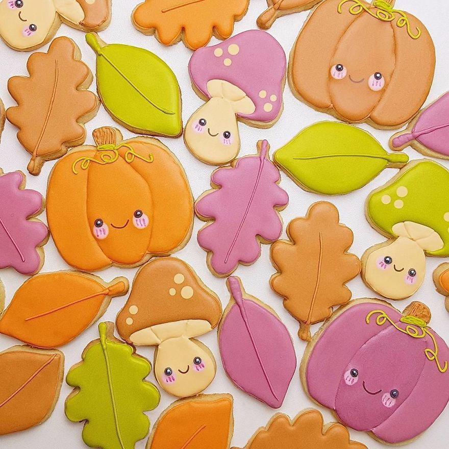 I Spend My Free Time Creating Cookies Of Characters Almost Too Cute To Eat!