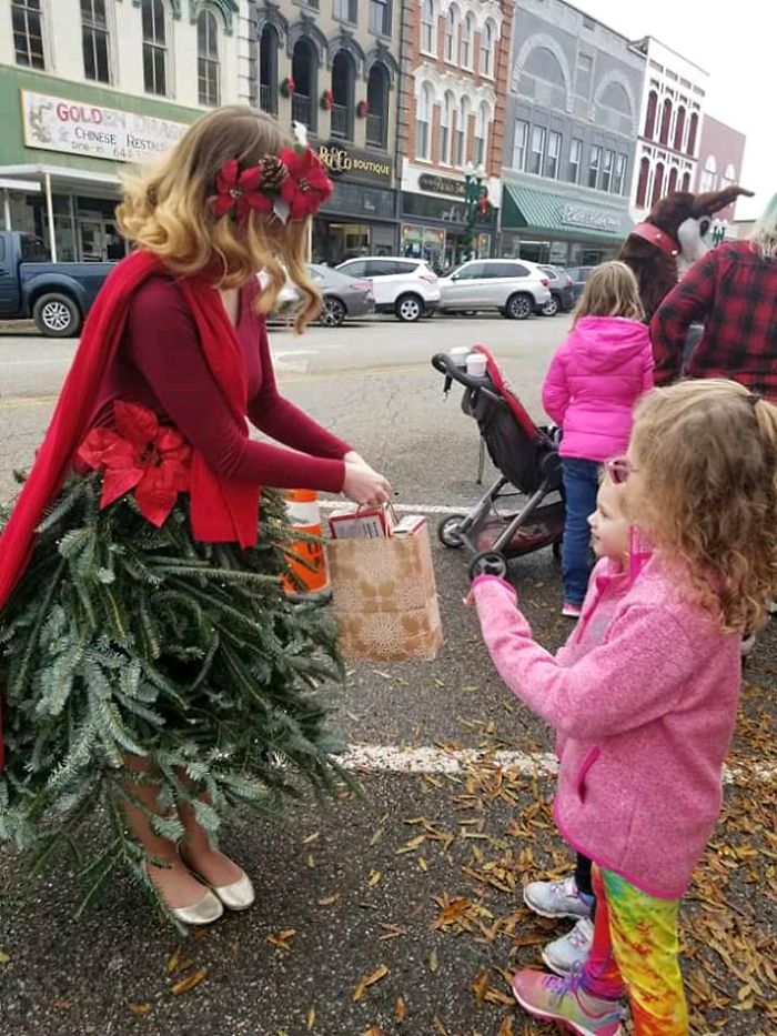 I Became A Real-Life Christmas Tree