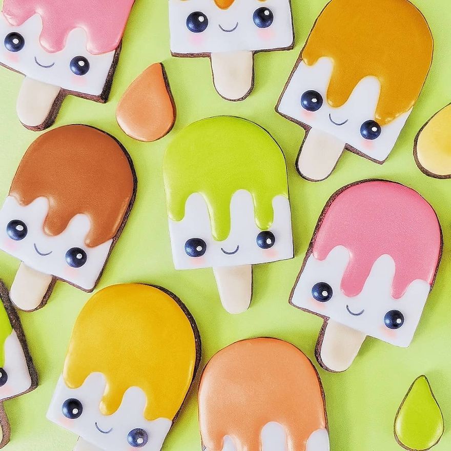I Spend My Free Time Creating Cookies Of Characters Almost Too Cute To Eat!
