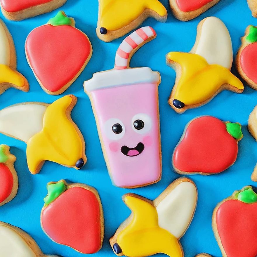 I Spend My Free Time Creating Cookies Of Characters Almost Too Cute To Eat!