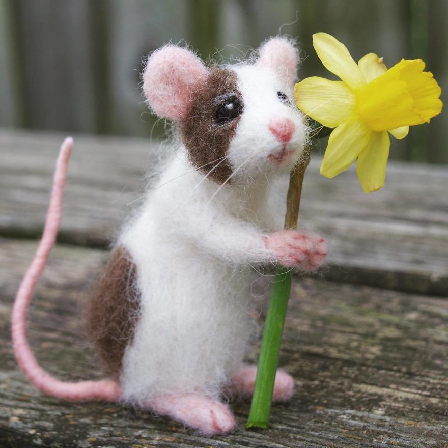 I Bring Wool To Life In Needle Felt Wildlife