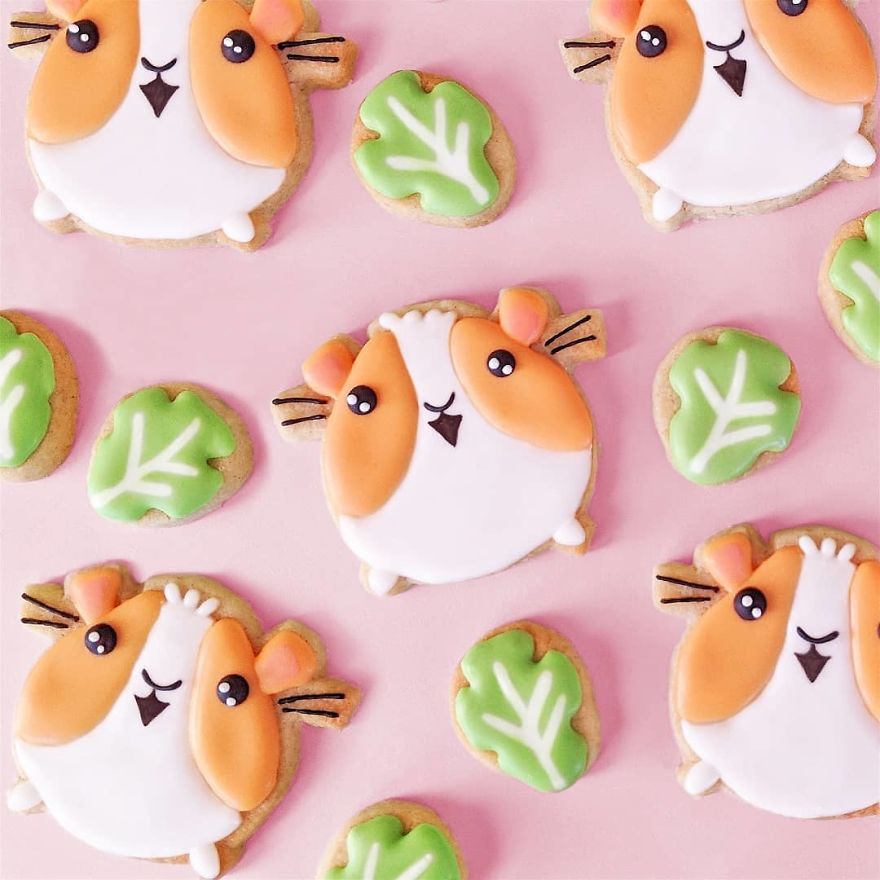 I Spend My Free Time Creating Cookies Of Characters Almost Too Cute To Eat!