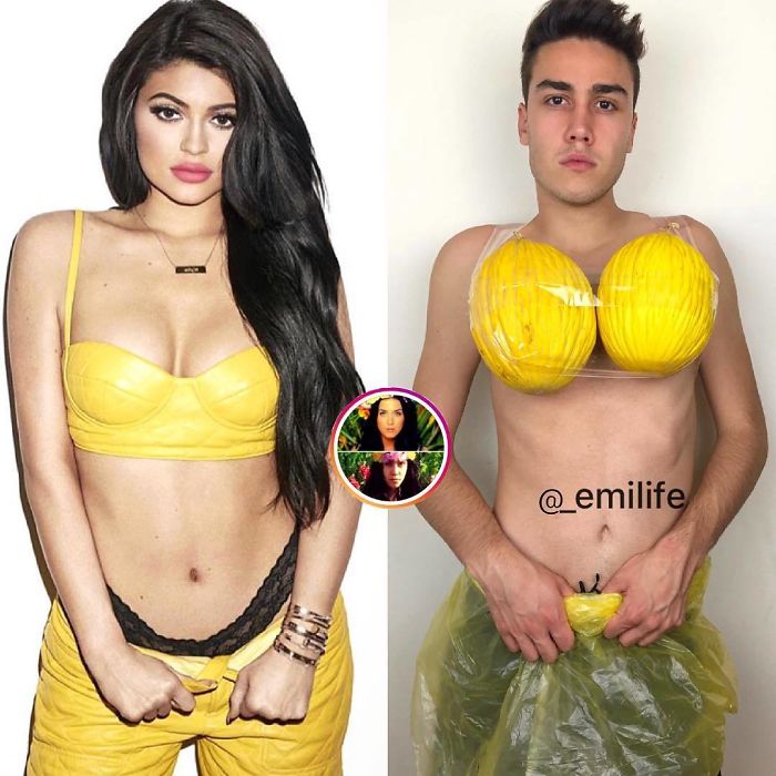 This Guy Gained Thousands Of Followers On Instagram “Recreating” Celebrity Photos (New Pics)