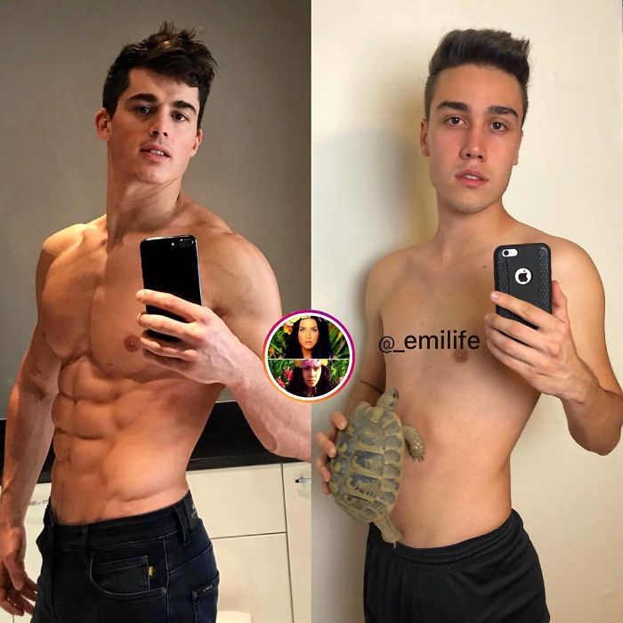 This Guy Gained Thousands Of Followers On Instagram “Recreating” Celebrity Photos (New Pics)