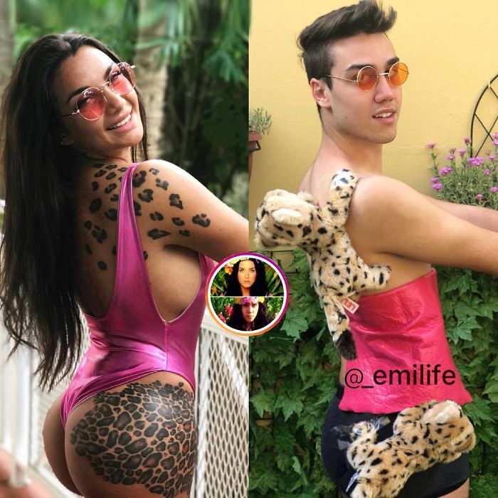 This Guy Gained Thousands Of Followers On Instagram “Recreating” Celebrity Photos (New Pics)