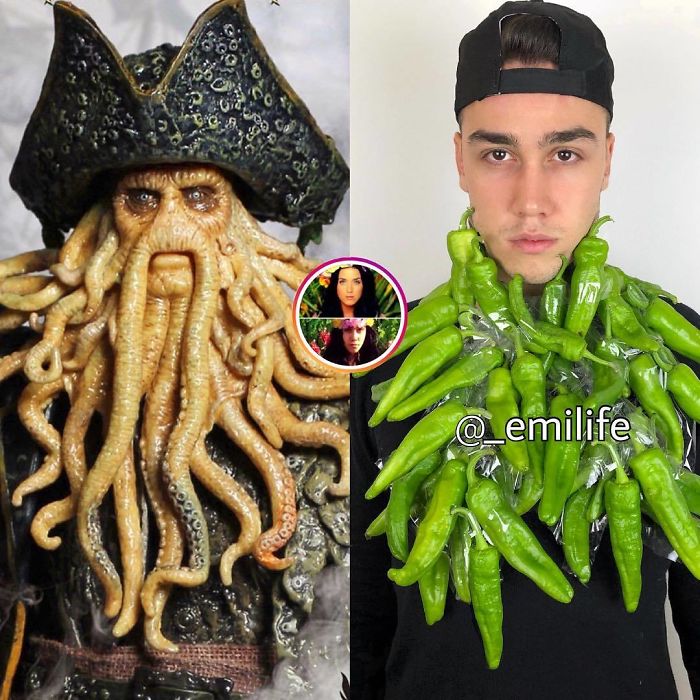 This Guy Gained Thousands Of Followers On Instagram “Recreating” Celebrity Photos (New Pics)