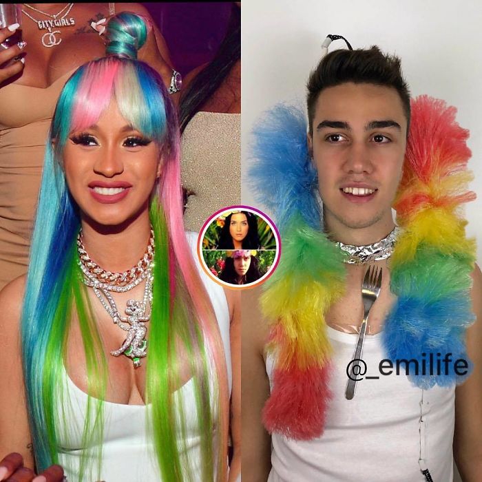 This Guy Gained Thousands Of Followers On Instagram “Recreating” Celebrity Photos (New Pics)