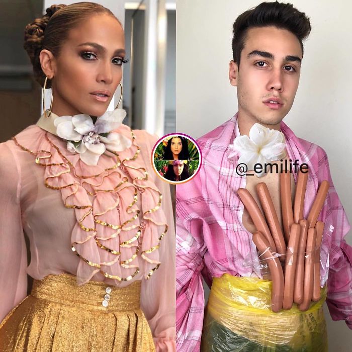 This Guy Gained Thousands Of Followers On Instagram “Recreating” Celebrity Photos (New Pics)