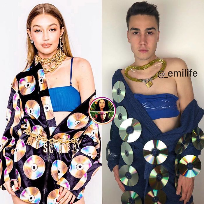 This Guy Gained Thousands Of Followers On Instagram “Recreating” Celebrity Photos (New Pics)