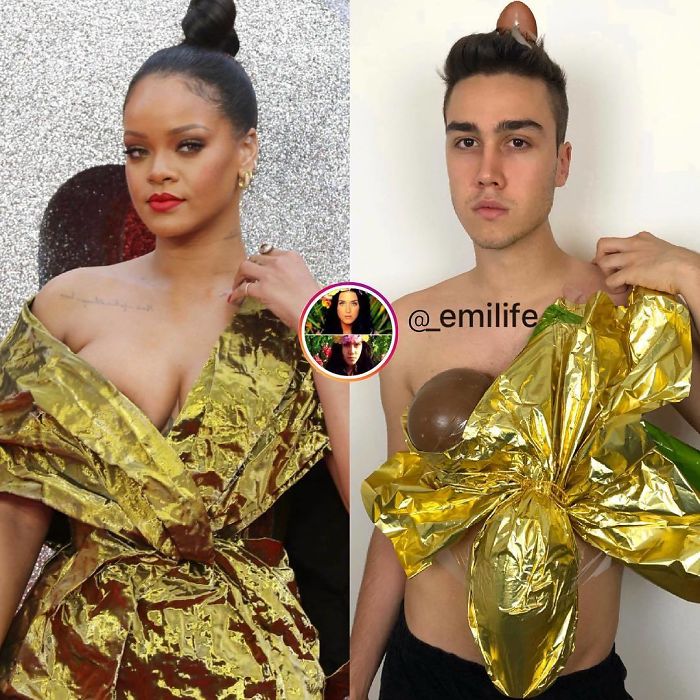 This Guy Gained Thousands Of Followers On Instagram “Recreating” Celebrity Photos (New Pics)