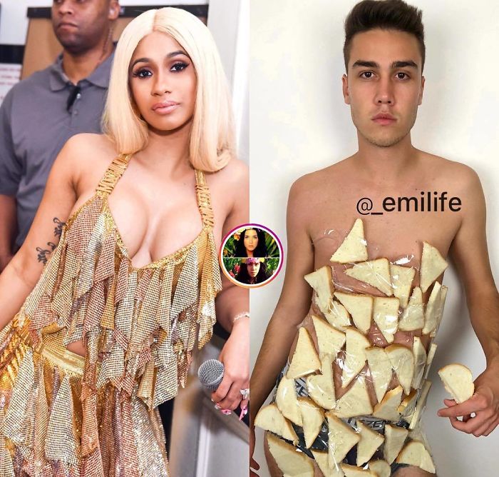 This Guy Gained Thousands Of Followers On Instagram “Recreating” Celebrity Photos (New Pics)