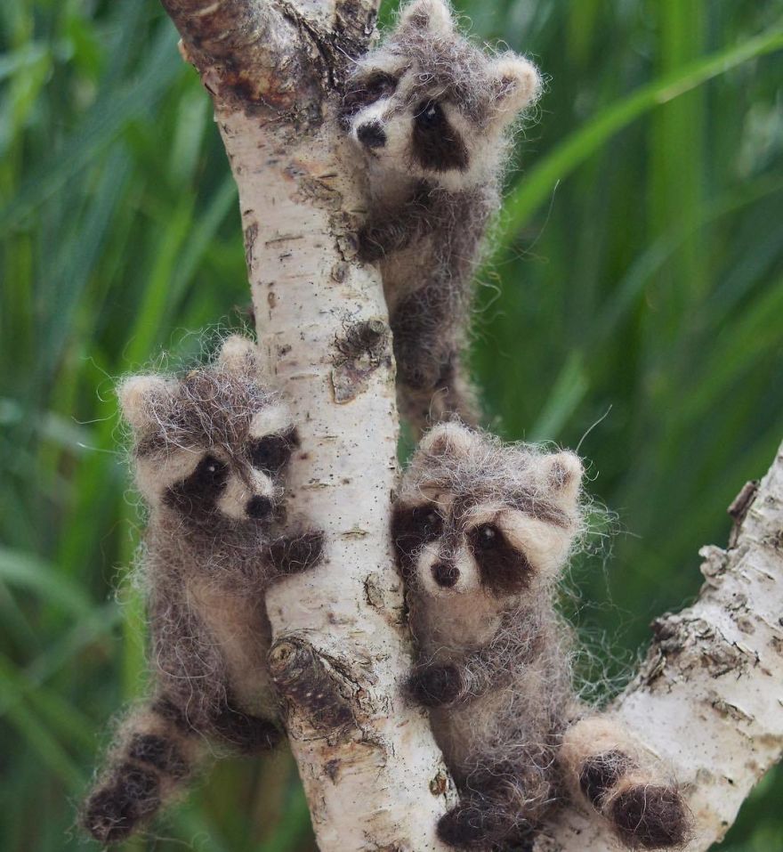 I Bring Wool To Life In Needle Felt Wildlife