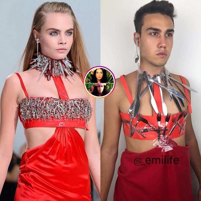 This Guy Gained Thousands Of Followers On Instagram “Recreating” Celebrity Photos (New Pics)