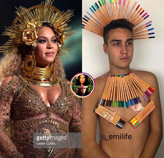 This Guy Gained Thousands Of Followers On Instagram “Recreating” Celebrity Photos (New Pics)