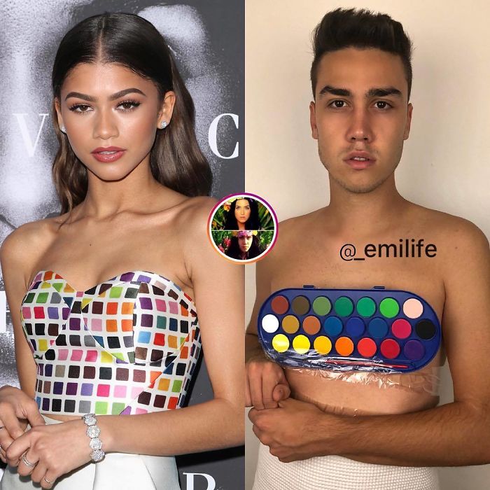 This Guy Gained Thousands Of Followers On Instagram “Recreating” Celebrity Photos (New Pics)