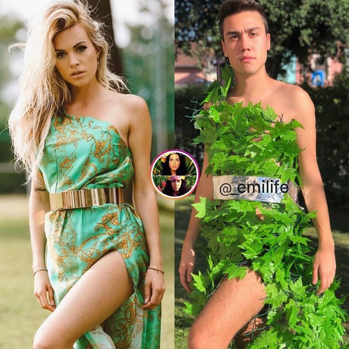 This Guy Gained Thousands Of Followers On Instagram “Recreating” Celebrity Photos (New Pics)