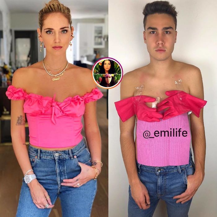 This Guy Gained Thousands Of Followers On Instagram “Recreating” Celebrity Photos (New Pics)