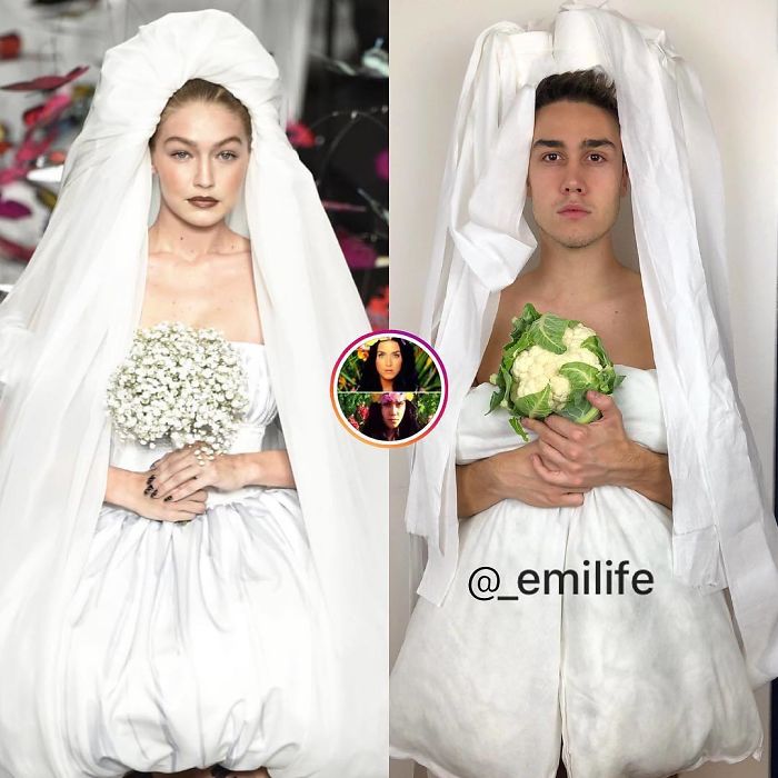 This Guy Gained Thousands Of Followers On Instagram “Recreating” Celebrity Photos (New Pics)