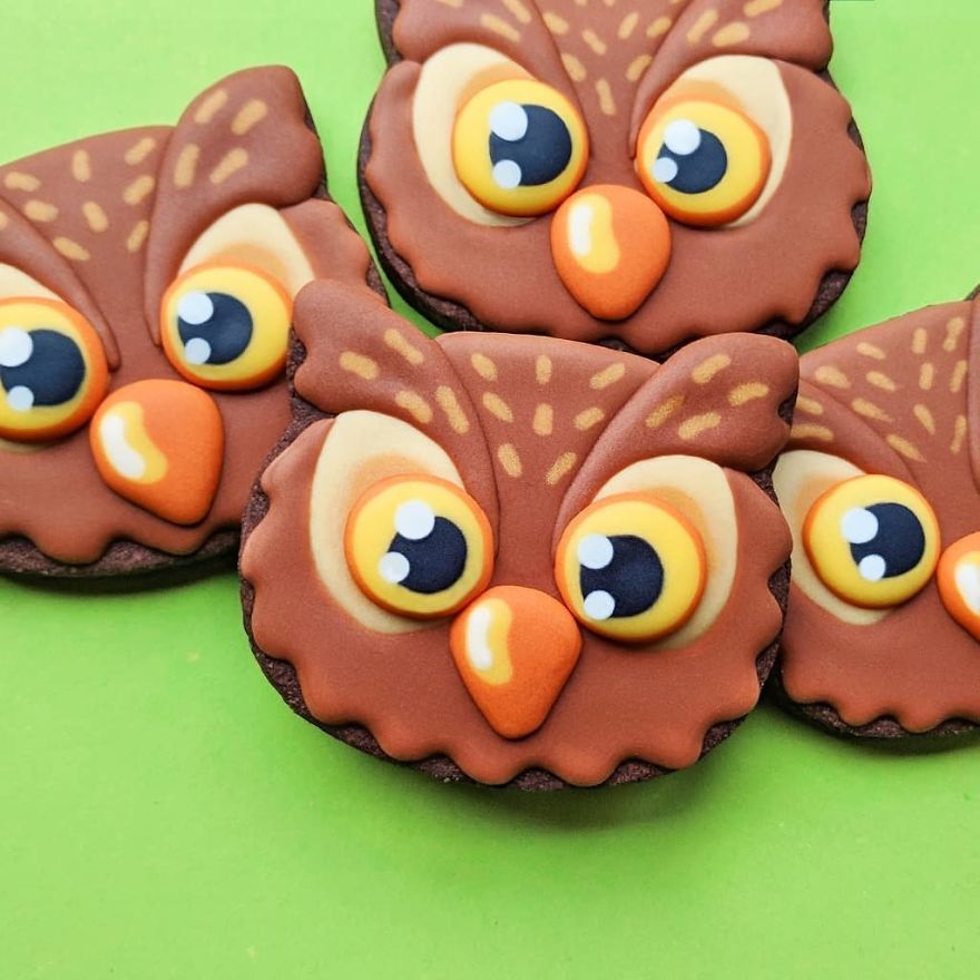 I Spend My Free Time Creating Cookies Of Characters Almost Too Cute To Eat!
