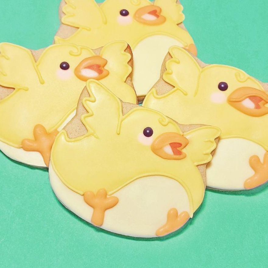 I Spend My Free Time Creating Cookies Of Characters Almost Too Cute To Eat!