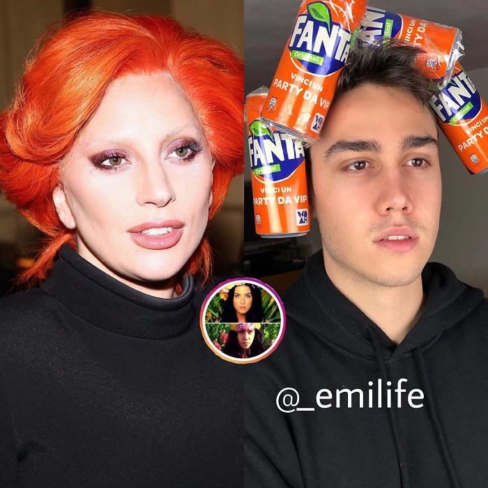 This Guy Gained Thousands Of Followers On Instagram “Recreating” Celebrity Photos (New Pics)