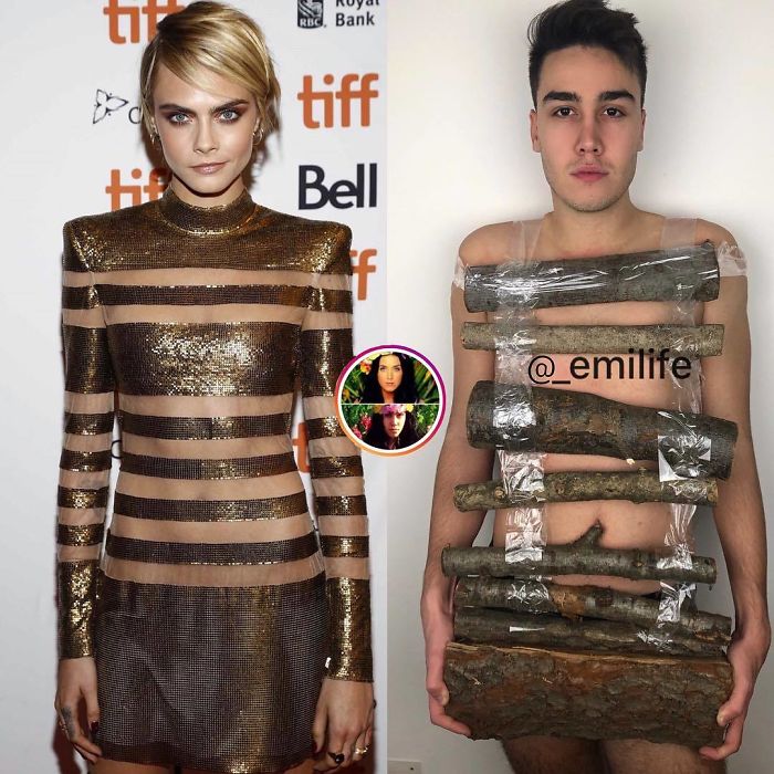 This Guy Gained Thousands Of Followers On Instagram “Recreating” Celebrity Photos (New Pics)