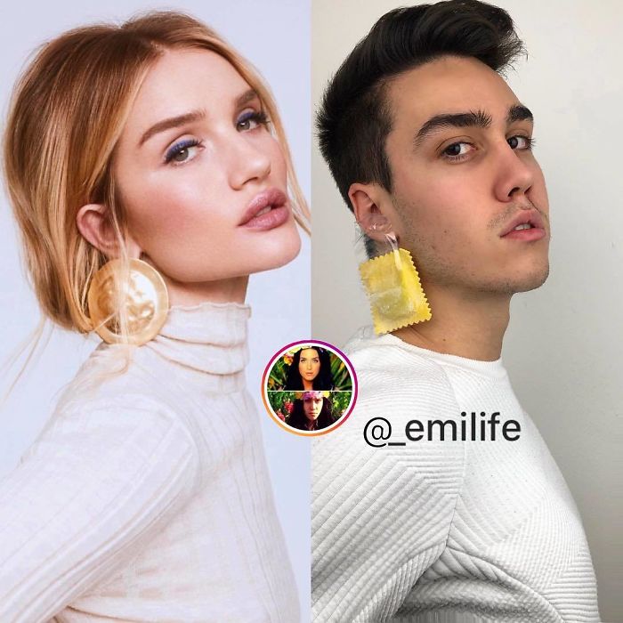 This Guy Gained Thousands Of Followers On Instagram “Recreating” Celebrity Photos (New Pics)