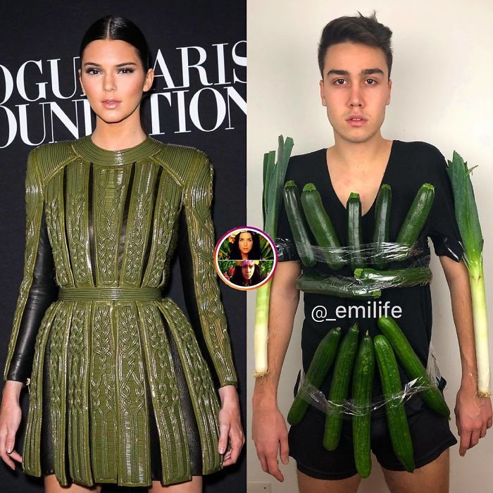 This Guy Gained Thousands Of Followers On Instagram “Recreating” Celebrity Photos (New Pics)