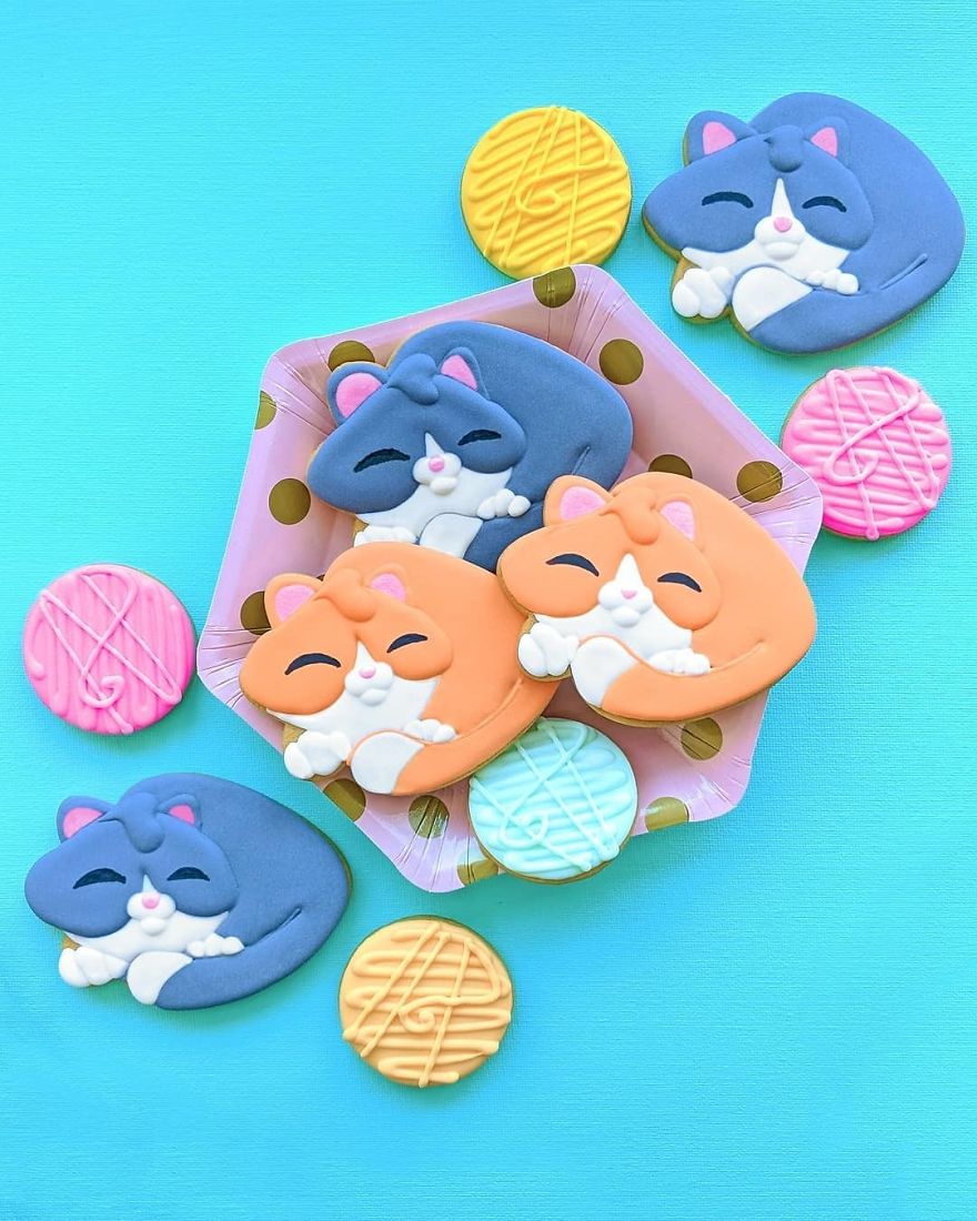 I Spend My Free Time Creating Cookies Of Characters Almost Too Cute To Eat!