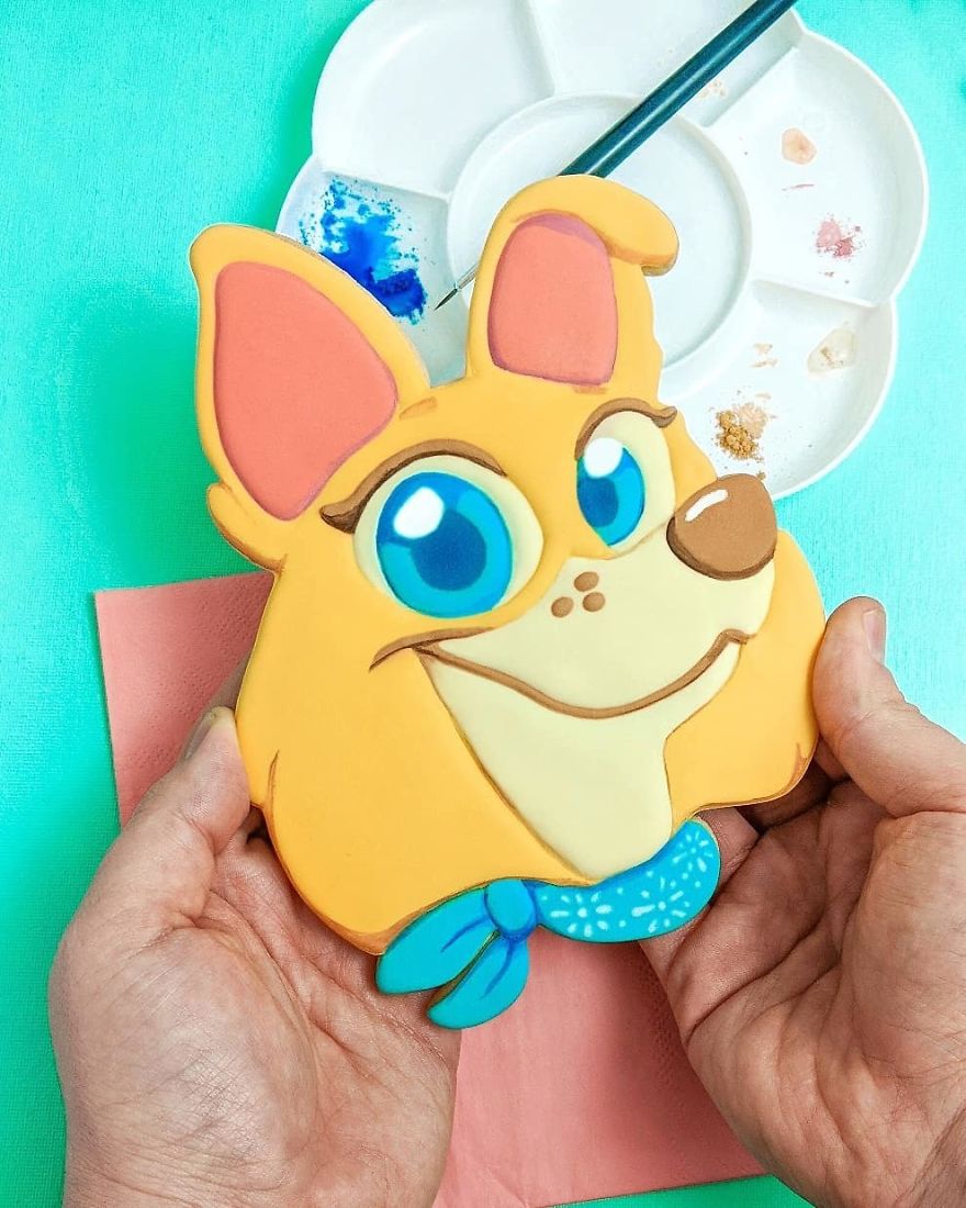 I Spend My Free Time Creating Cookies Of Characters Almost Too Cute To Eat!
