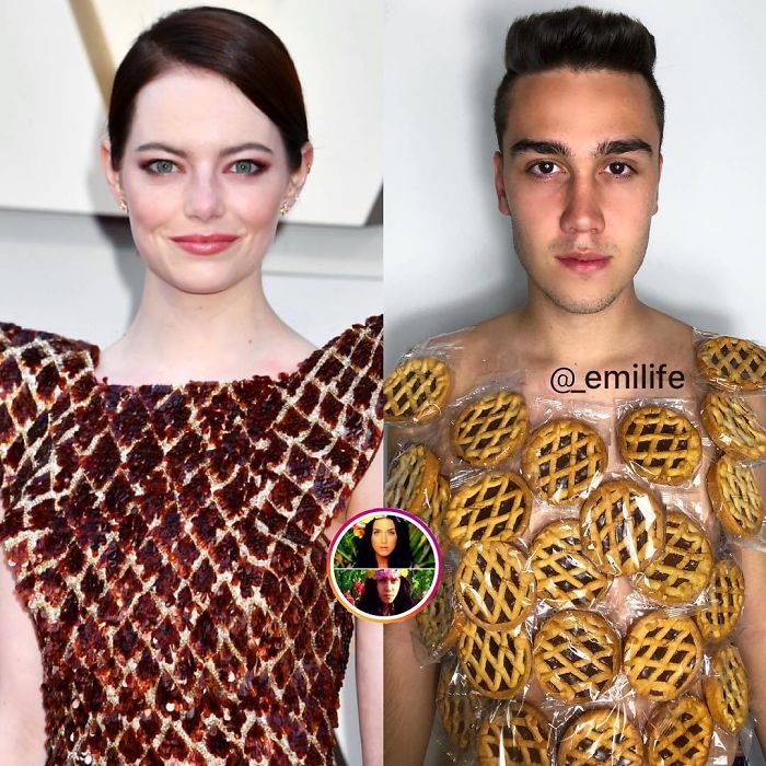 This Guy Gained Thousands Of Followers On Instagram “Recreating” Celebrity Photos (New Pics)