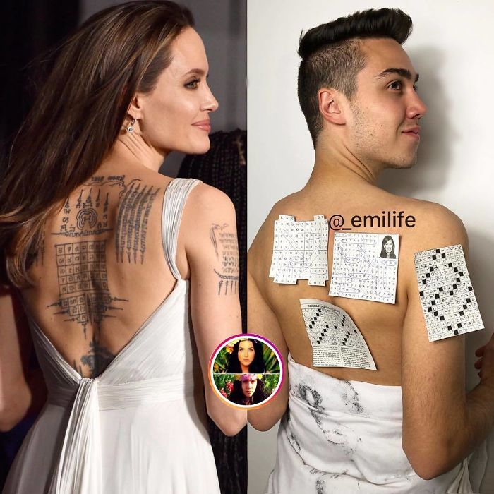 This Guy Gained Thousands Of Followers On Instagram “Recreating” Celebrity Photos (New Pics)