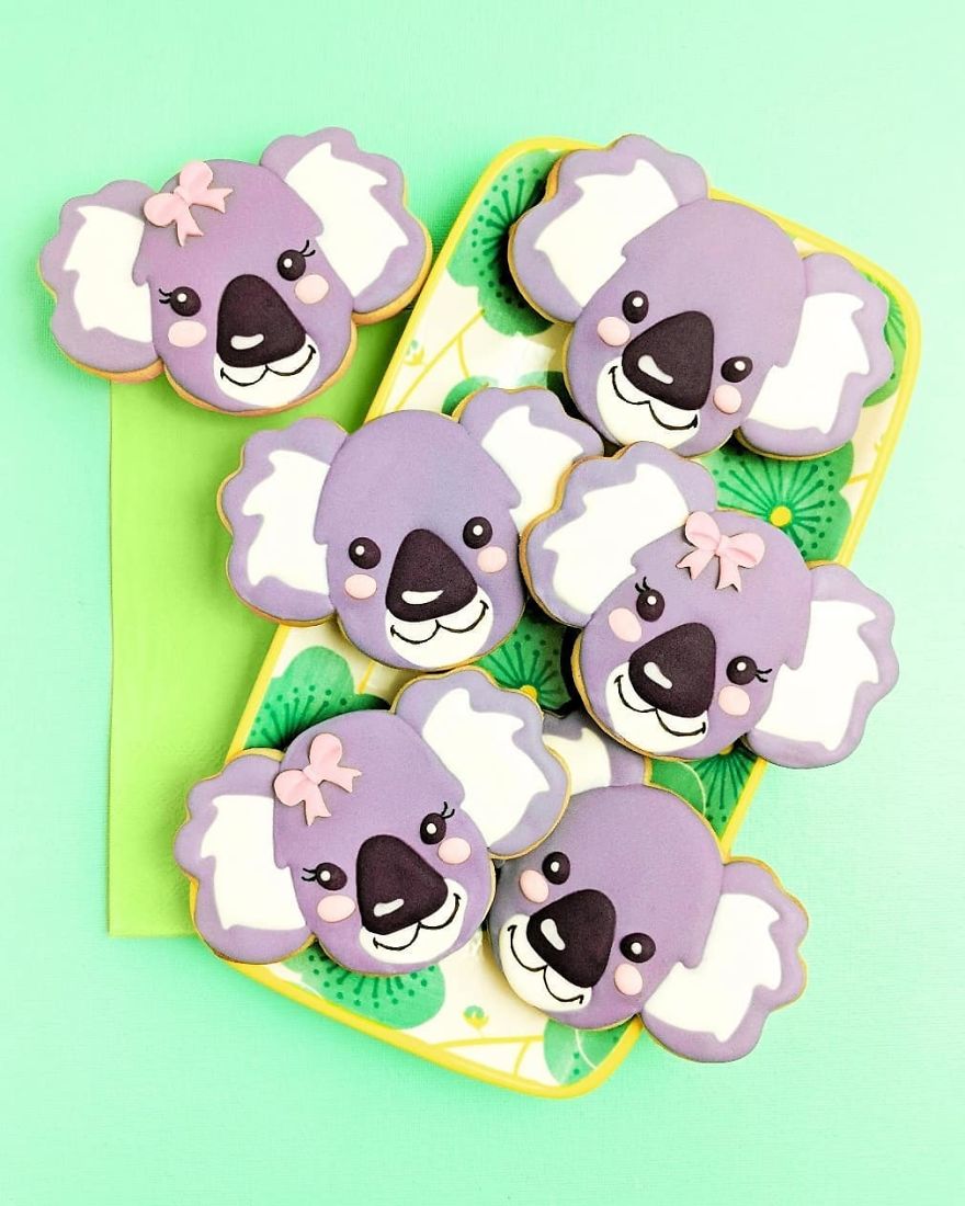 I Spend My Free Time Creating Cookies Of Characters Almost Too Cute To Eat!