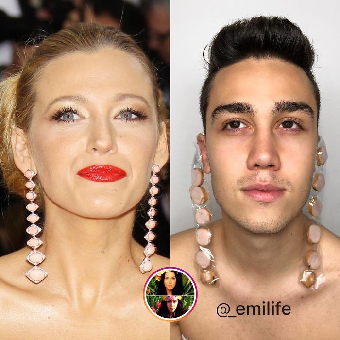 This Guy Gained Thousands Of Followers On Instagram “Recreating” Celebrity Photos (New Pics)