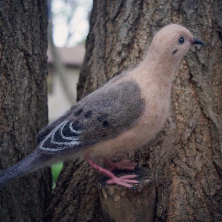 I Bring Wool To Life In Needle Felt Wildlife