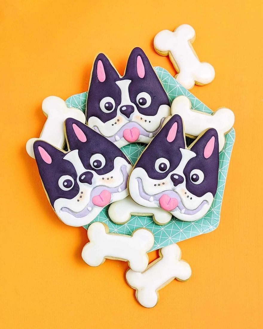 I Spend My Free Time Creating Cookies Of Characters Almost Too Cute To Eat!