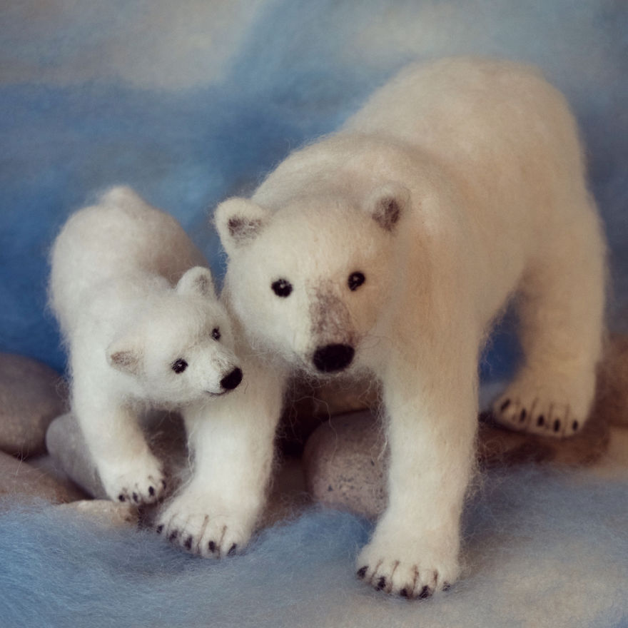 I Bring Wool To Life In Needle Felt Wildlife