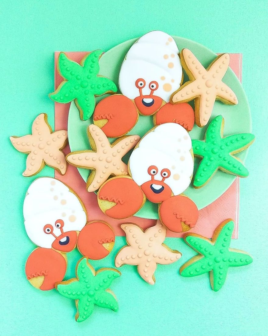 I Spend My Free Time Creating Cookies Of Characters Almost Too Cute To Eat!