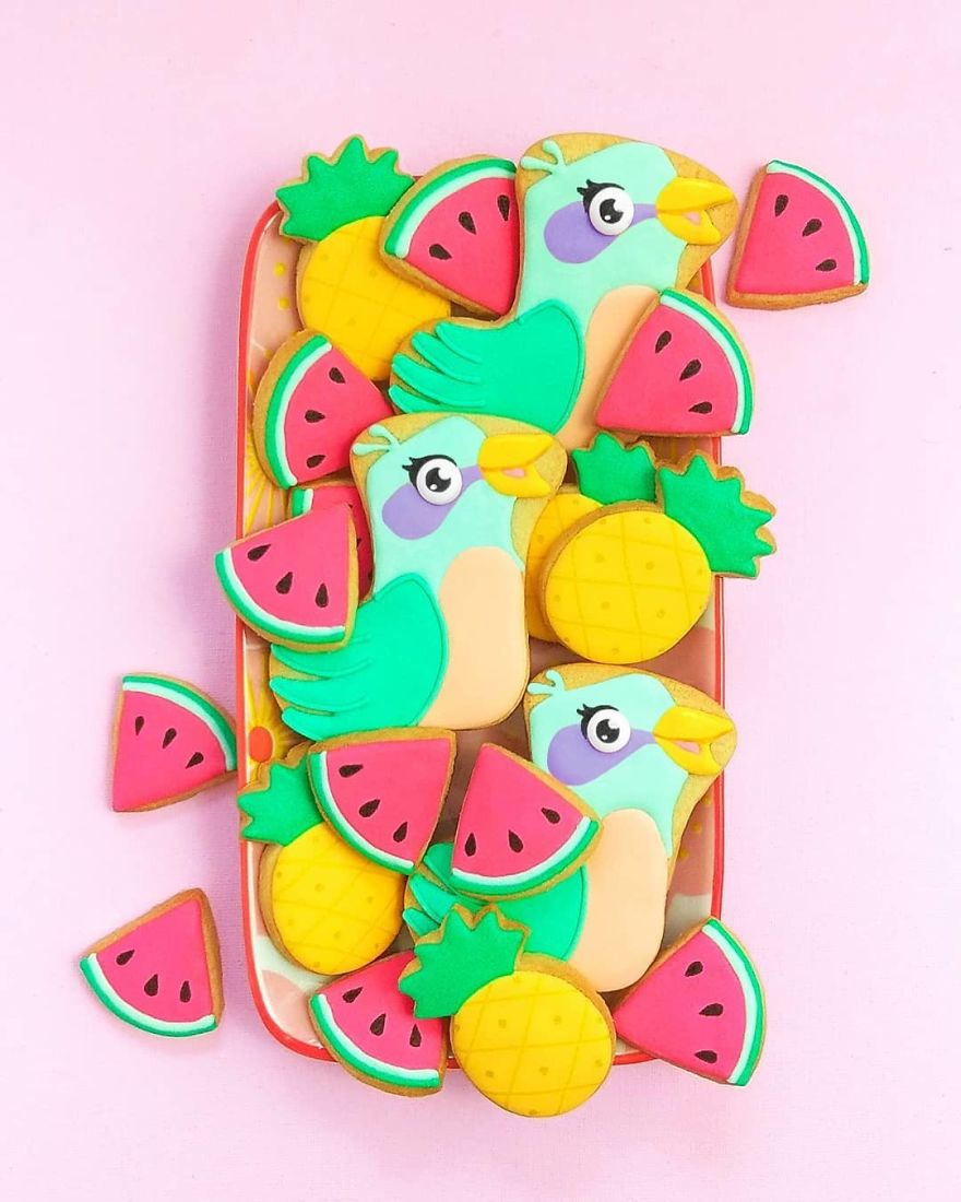 I Spend My Free Time Creating Cookies Of Characters Almost Too Cute To Eat!