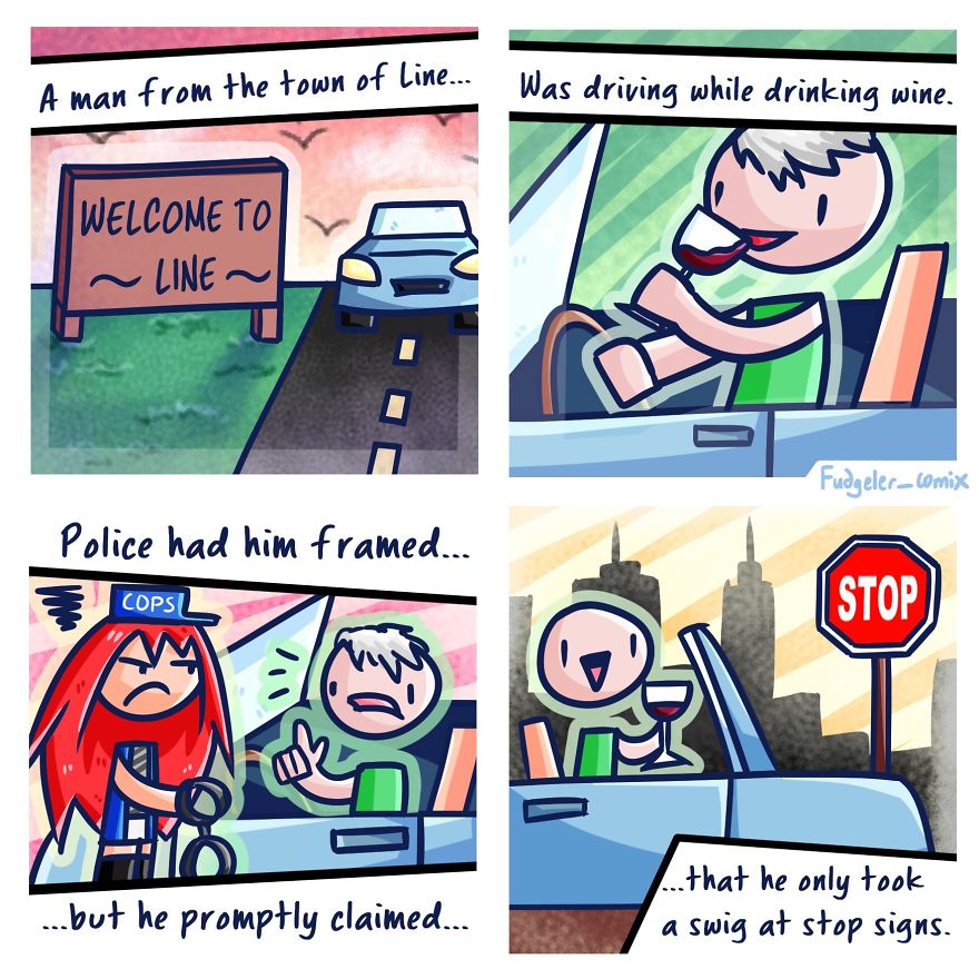 I Turn My Random Thoughts Into Comics