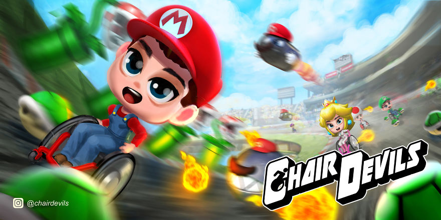 We Got Tired Of Lack Of Disability Representation In Media And Pop Culture So We Created Chair Devils!