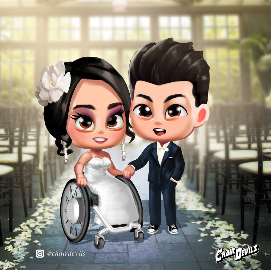 We Got Tired Of Lack Of Disability Representation In Media And Pop Culture So We Created Chair Devils!