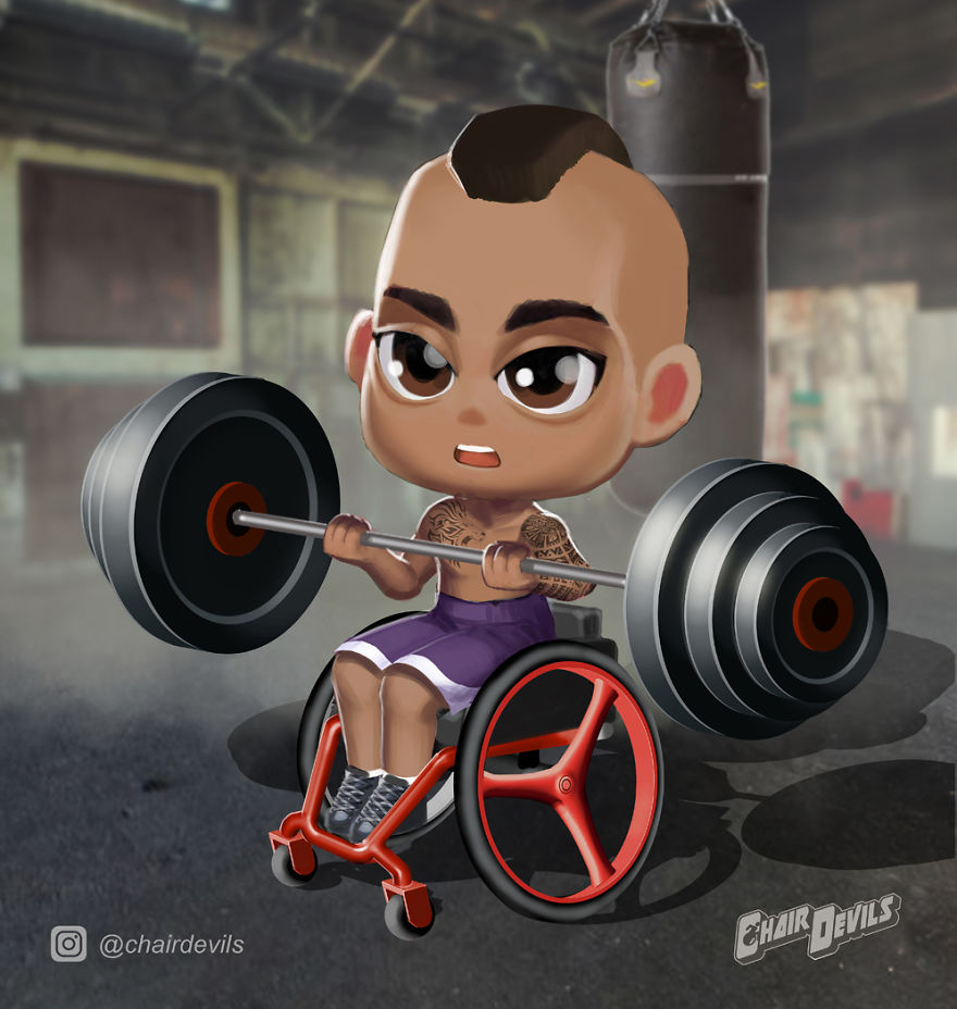 We Got Tired Of Lack Of Disability Representation In Media And Pop Culture So We Created Chair Devils!