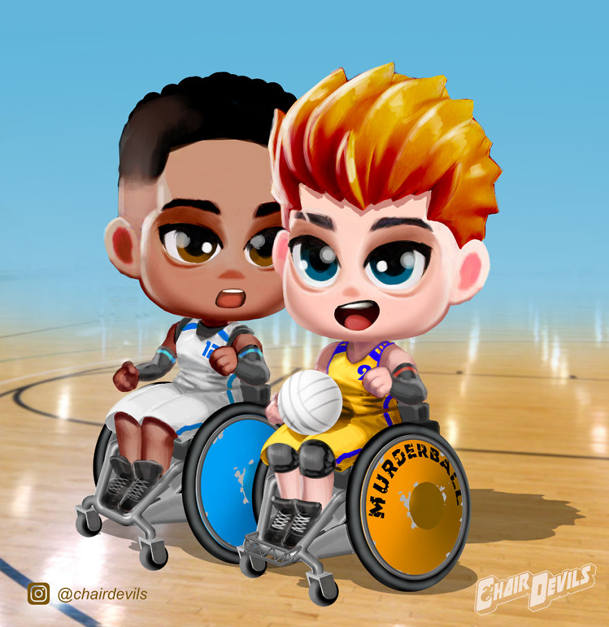 We Got Tired Of Lack Of Disability Representation In Media And Pop Culture So We Created Chair Devils!