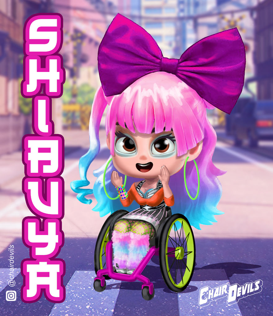 We Got Tired Of Lack Of Disability Representation In Media And Pop Culture So We Created Chair Devils!