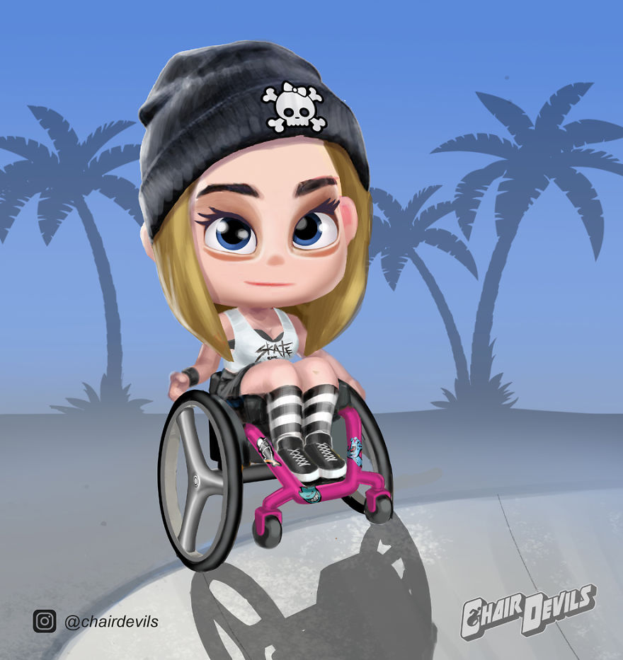 We Got Tired Of Lack Of Disability Representation In Media And Pop Culture So We Created Chair Devils! We Got Tired Of Lack Of Disability Representation In Media And Pop Culture So We Created Chair Devils!