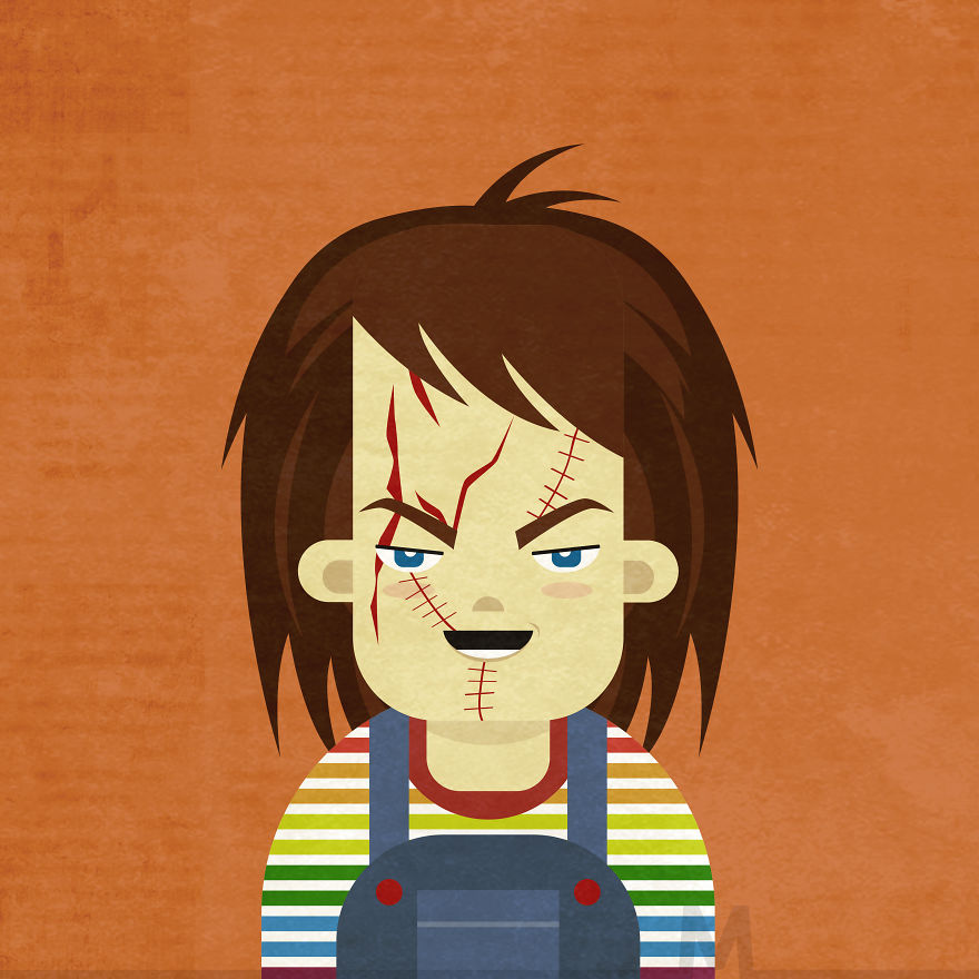 I Made Digital Illustrations Of My Favorite Horror Movie Characters I Made Digital Illustrations Of My Favorite Horror Movie Characters