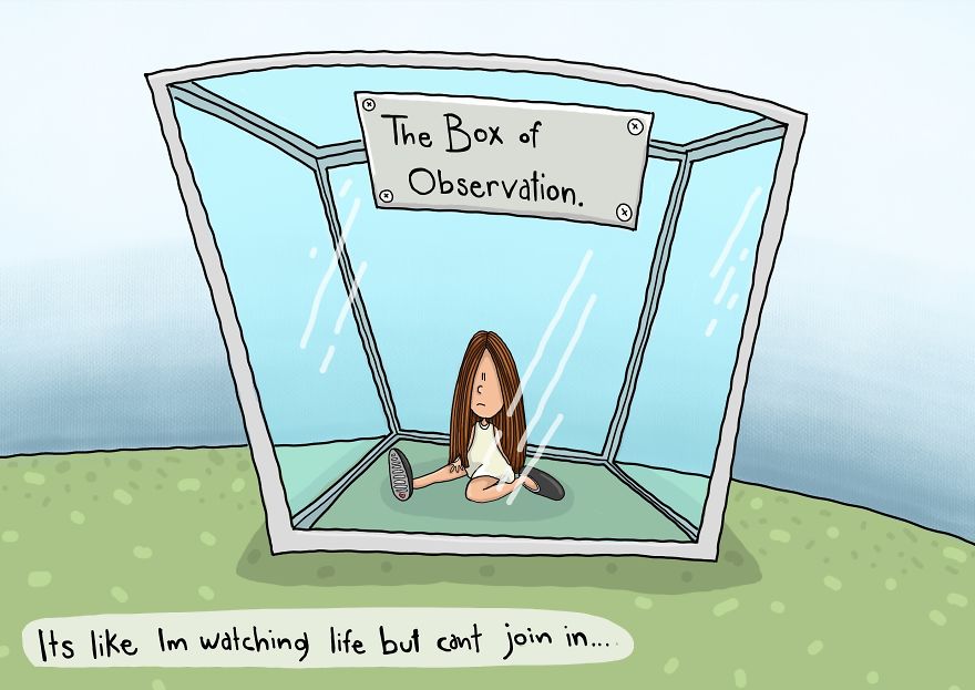 Many Days I Feel Like I'm Just Watching Everyone Else Go By