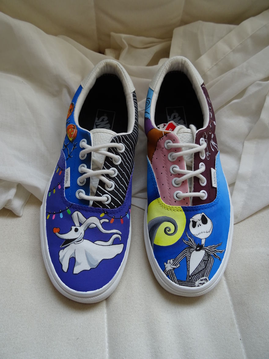 Nightmare Before Christmas Vans Shoes