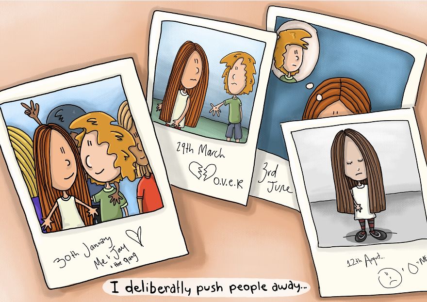 And Don't Get To Close. If You Do, I'll End Up Pushing You Away